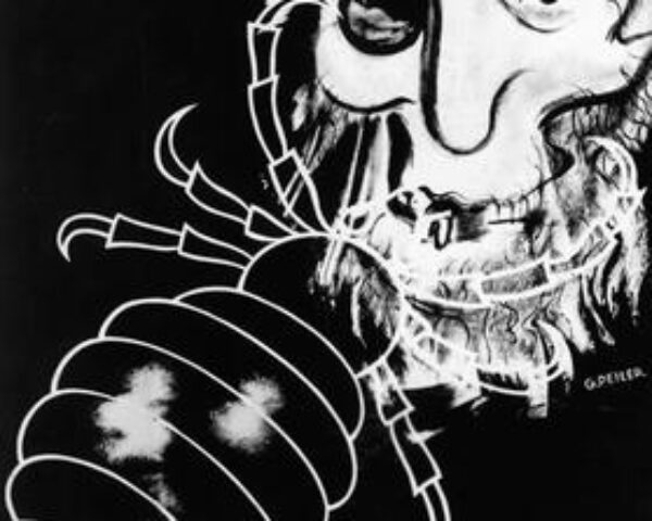 Antisemitisches Propagandaplakat des Reichspropagandaministeriums (PROM), das 1942 in den Straßen Polens ausgehängt wurde, während der Besatzung des Landes (1939-1945). Quelle: Narodowe Archiwum Cyfrowe (Nationales Digitalarchiv, Signatur 2-11632)