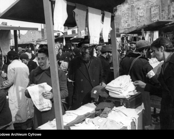 Warschauer Ghetto. Quelle: Narodowe Archiwum Cyfrowe (Nationales Digitalarchiv)