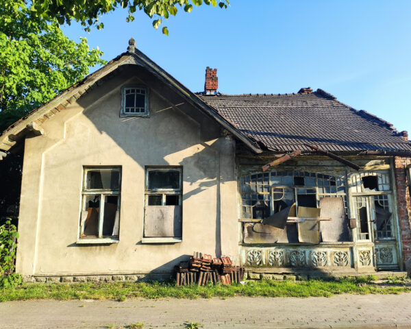 Rozwadów, the railway station where Alfreda Markowska worked; author: Tomasz Cebulski