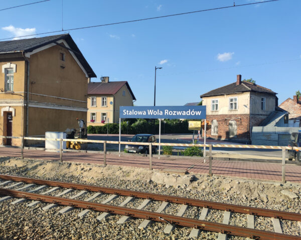 Rozwadów, der Bahnhof, an dem Alfreda Markowska arbeiten musste. Autor: Tomasz Cebulski
