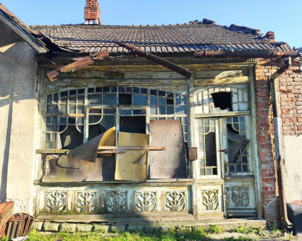 Rozwadów, the railway station where Alfreda Markowska worked; author: Tomasz Cebulski
