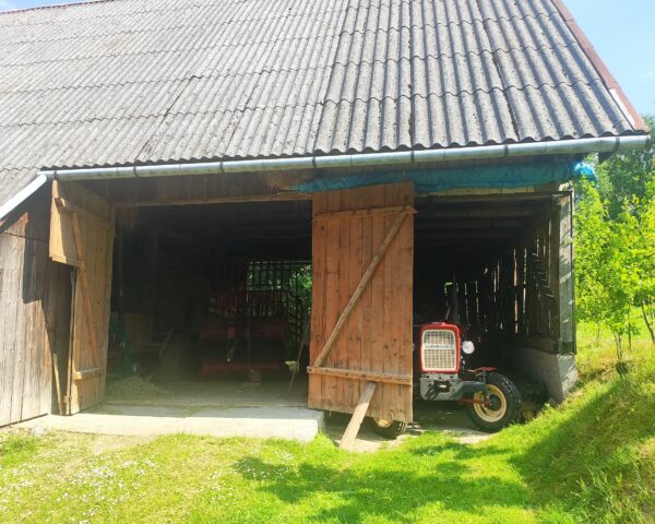 The barn where Katarzyna Filipek hid the Jews; author: Tomasz Cebulski